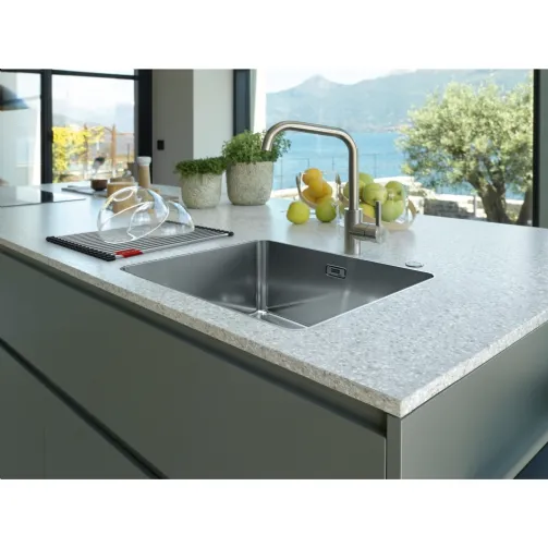 Lavello Mythos MYX 210 70 in acciaio inox satinato di Franke