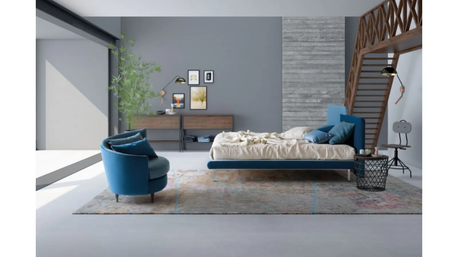 Letto di design Together di Le Comfort